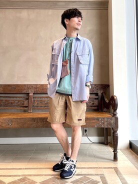 TAMBATA NAOTOさん（メンズ・171cm）の春コーディネート