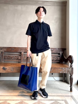 TAMBATA NAOTOさん（メンズ・171cm）の春コーディネート