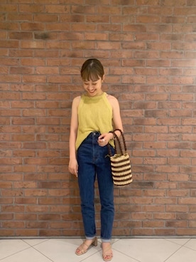 Mao Watanabeさん（レディース・151cm）の夏コーディネート