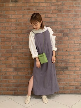 Mao Watanabeさん（レディース・151cm）の秋コーディネート