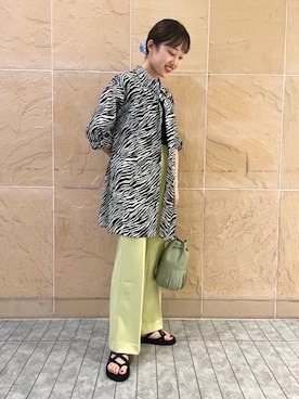 Mao Watanabeさん(レディース・151cm)の夏コーディネート