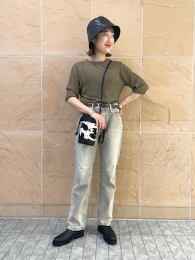 Mao Watanabeさん（レディース・151cm）の夏コーディネート