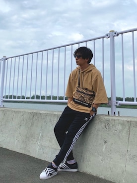 「MAYK（メイク）のアイテム」を使った、KOUさん（メンズ・177cm）の夏コーディネート