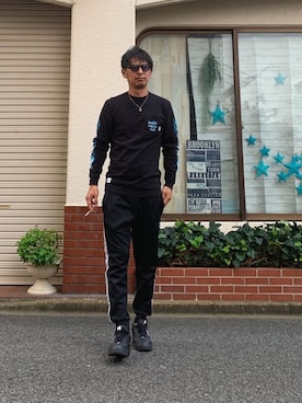 「MAYK（メイク）のアイテム」を使った、KOUさん（メンズ・177cm）の夏コーディネート