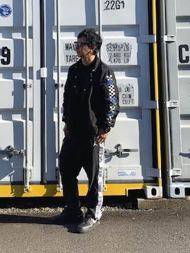 「MAYK（メイク）のアイテム」を使った、KOUさん（メンズ・177cm）の冬コーディネート