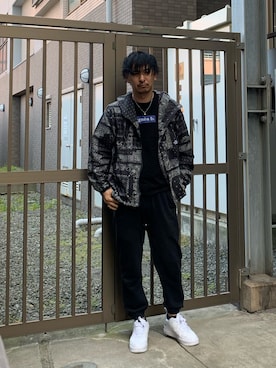 「CONVERSE TOKYO（コンバーストウキョウ）のアイテム（アクセサリー）」を使った、KOUさん（メンズ・177cm）の春コーディネート