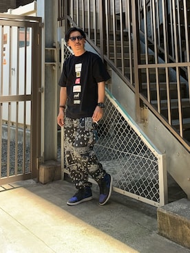 「MAYK（メイク）のアイテム」を使った、KOUさん（メンズ・177cm）の夏コーディネート