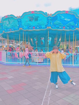 「BASEZOO （BASEZOO ）のアイテム（ワンピース/ドレス）」を使った、りんさん（レディース・156cm）の秋コーディネート