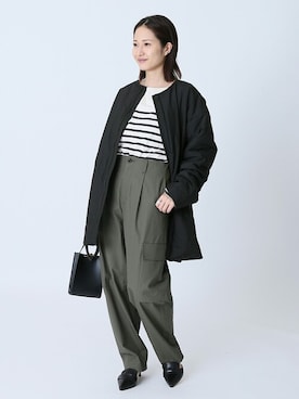 「LEMINOR（ルミノール）のアイテム」を使った、ozakiさん（レディース・157cm）の夏コーディネート