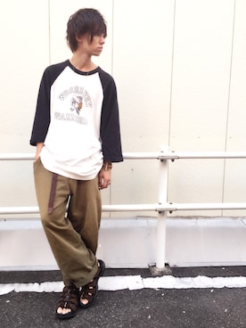 千波康太郎さんのコーディネート