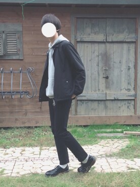 「シンプルおしゃれが好き」｜「アイテム（その他）」を使った、ぽ こ た 。さん（メンズ・173cm）の秋コーディネート