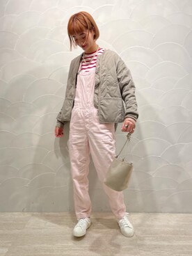 「FIVEBROTHER（ファイブブラザー）のアイテム」を使った、鈴木（suzuki）さん（レディース・168cm）の冬コーディネート