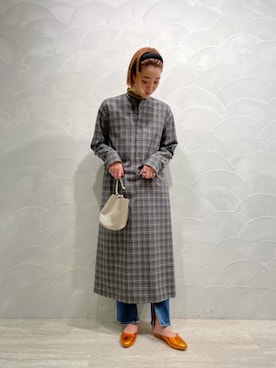 「BEVERLY（ビバリー）のアイテム」を使った、鈴木（suzuki）さん（レディース・168cm）の冬コーディネート