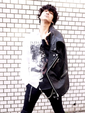 「doublet（ダブレット）のアイテム（シャツ/ブラウス）」を使った、KULO さん（メンズ・180cm）の春コーディネート