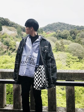 「doublet（ダブレット）のアイテム（シャツ/ブラウス）」を使った、KULO さん（メンズ・180cm）の春コーディネート
