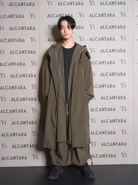 「Y's（ワイズ）のアイテム（ミリタリージャケット）」を使った、KULO さん（メンズ・180cm）の春コーディネート