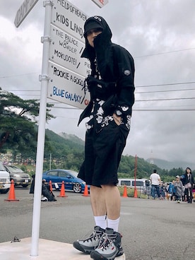 「FUJIROCKEEN」｜KULO さん（メンズ・180cm）の夏コーディネート