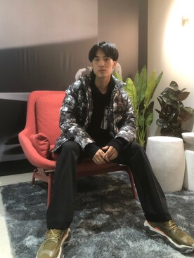 「HUGO（ヒューゴ）のアイテム（ジャケット/アウター）」を使った、KULO さん（メンズ・180cm）の夏コーディネート