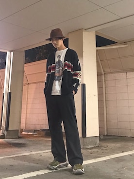 「NOISE MAKER（ノイズメーカー）のアイテム」を使った、KULO さん（メンズ・180cm）の秋コーディネート