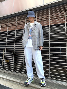 「ADER error（アーダーエラー）のアイテム」を使った、KULO さん（メンズ・180cm）の春コーディネート