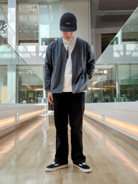 「patagonia」｜「アイテム（ブルゾン）」を使った、Kota Yoshiokaさん（メンズ・169cm）の春コーディネート