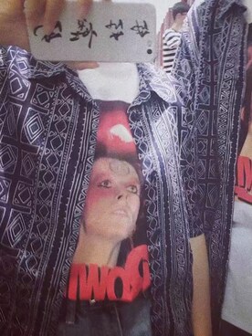 「H&M（エイチ・アンド・エム）のアイテム（トップス、その他）」を使った、WhoseRosebudさん（レディース・158cm）の夏コーディネート