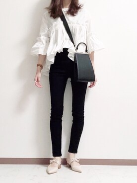 杏子anzuさん（レディース・160cm）の春コーディネート