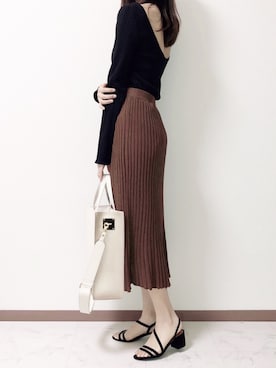 杏子anzuさん（レディース・160cm）の夏コーディネート