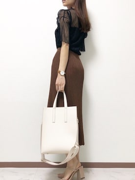 杏子anzuさん（レディース・160cm）の夏コーディネート