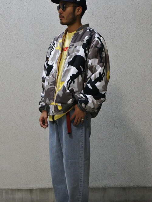 Lafayette（ラファイエット）の「CAMO REVERSIBLE FLIGHT JACKET（MA-1 