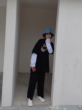 川岛森田さんのコーディネート