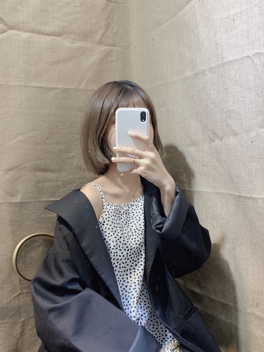 「キッズファッション、　」｜「七月のアイテム（スカート、ホワイト系）」を使った、川岛森田さん（キッズ・158cm）の春コーディネートの1枚目の写真