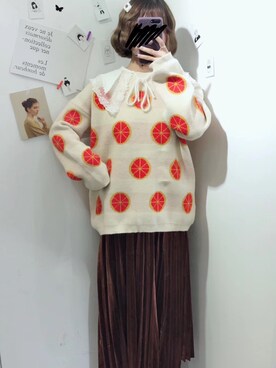 川岛森田さんのコーディネート