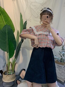 川岛森田さんのコーディネート