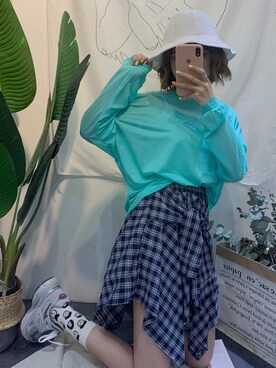 川岛森田さんのコーディネート