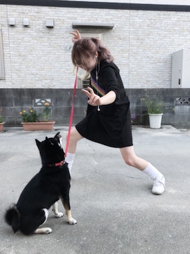 「ルーズソックス」｜Ｒさん（レディース・155cm・10代）の夏コーディネート