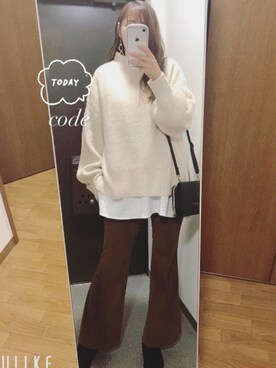 ayacon❁⃘*.ﾟさん（レディース・160cm）の冬コーディネート