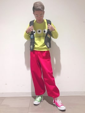 「トイストーリー」｜「アイテム（ジャケット/アウター）」を使った、しょーちゃンさん（メンズ・162cm）の秋コーディネート