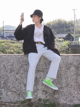 「shiyoh」｜しょーちゃンさん（メンズ・162cm）の春コーディネート