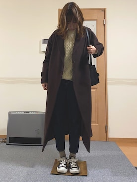 purinさん（レディース・161cm）の冬コーディネート