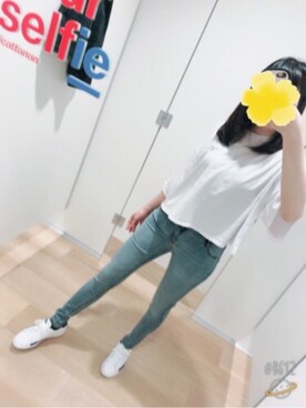 「Factorie（ファクトリエ）のアイテム」を使った、RISAさん（レディース・163cm）の冬コーディネート