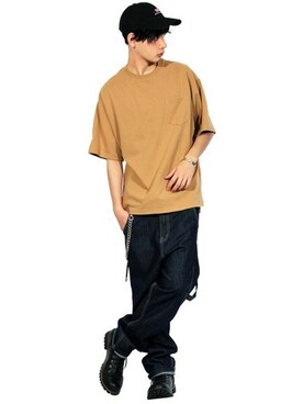 8(eight)さん（メンズ・175cm）の春コーディネート