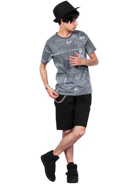 8(eight)さん（メンズ・175cm）の夏コーディネート