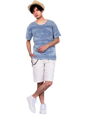 8(eight)さん（メンズ・175cm）の夏コーディネート