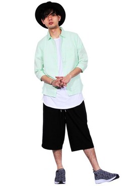 8(eight)さん(メンズ・175cm)の夏コーディネート