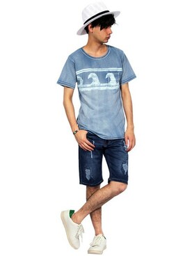 8(eight)さん(メンズ・175cm)の夏コーディネート