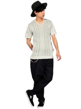 8(eight)さん（メンズ・175cm）の夏コーディネート