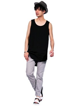 8(eight)さん(メンズ・175cm)の夏コーディネート