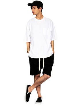 8(eight)さん（メンズ・175cm）の夏コーディネート