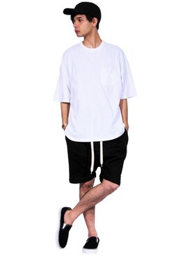 8(eight)さん（メンズ・175cm）の夏コーディネート